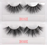 Wholesale Eyelashes 50 Pairs No Box 3D Mink Lashes Dramatic