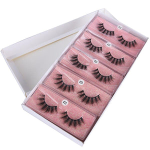 3D Mink Lashes Wholesale Natural Soft Eyelashes Mink Faux Cils False