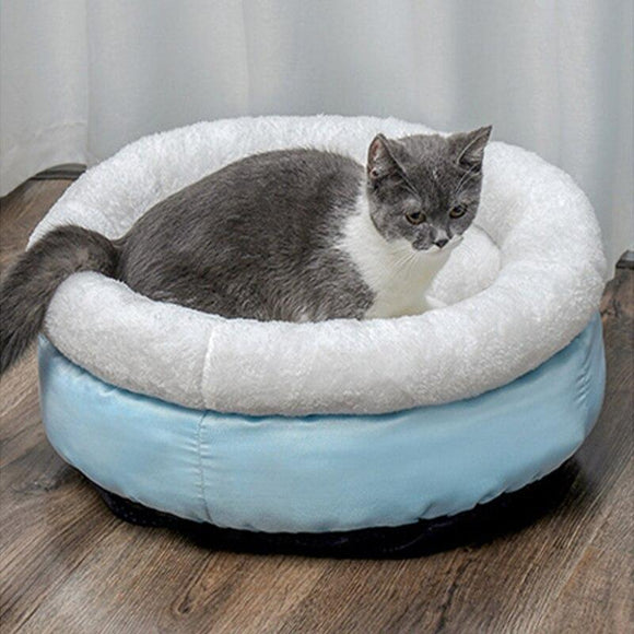 Soft Pet Bed Dog Cat House Puppy Kennel Winter Warm Nest Sofa Cushion