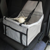 Pet In-car Booster Dog Bed Car Front Seat Cover Pet Carriers Mesh Bags