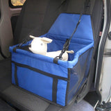 Pet In-car Booster Dog Bed Car Front Seat Cover Pet Carriers Mesh Bags