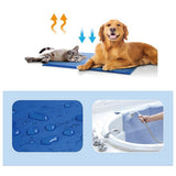 Dog Mat Cooling Summer Pad Mat For Dogs Cat Blanket Breathable Pet Dog