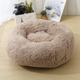 Round Cat Bed Warm Sleeping Cat Nest For Dogs Basket Pet Products