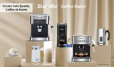 3 in 1 Espresso Coffee Machine 19Bar 1450W Multiple Capsule Coffee