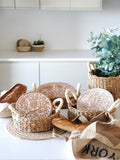 Bread Warmer & Basket - Bird Oval