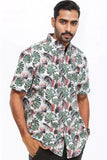 HAWAIIAN PRINT BUTTON DOWN SHIRT