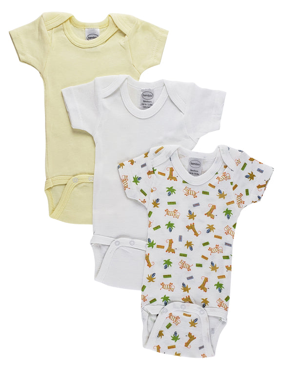 Bambini Boys' Printed Short Sleeve Variety Pack