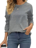 Round Neck Long Sleeve T-Shirt