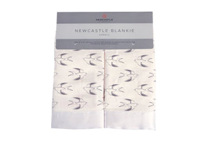 Sparrows Bamboo Muslin Newcastle Blankie