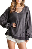 Oversize Dropped Shoulder Long Sleeve T-Shirt