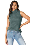 Basic Bae Full Size Ribbed Turtleneck Tank