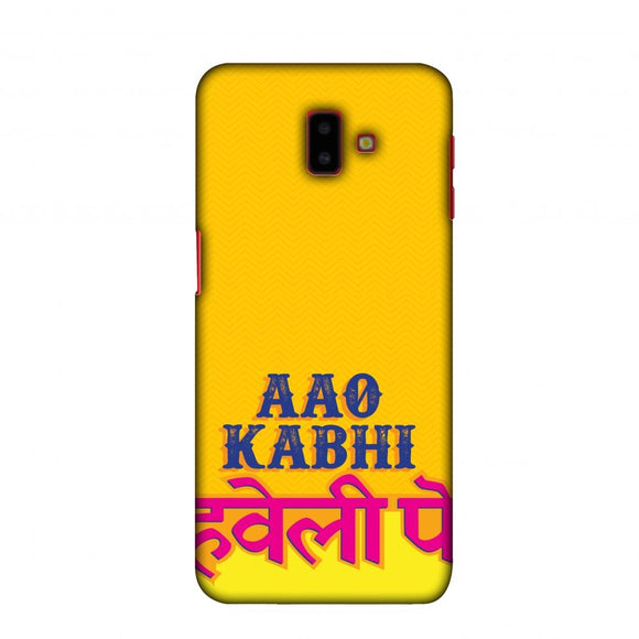 Aao Kabhi Slim Hard Shell Case For Samsung Galaxy J6 Plus