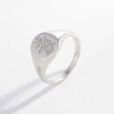 925 Sterling Silver Signet Ring