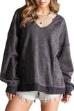 Oversize Dropped Shoulder Long Sleeve T-Shirt