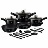 17-Piece Kitchen Cookware Set