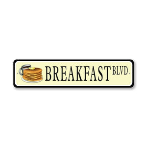 Breakfast Street Sign