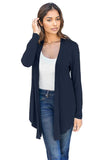 Basic Bae Full Size Open Front Long Sleeve Cardigan