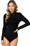 Basic Bae Full Size Mock Neck Long Sleeve Bodysuit