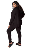 Basic Bae Full Size V-Neck Soft Rayon Long Sleeve Top and Pants Lounge Set