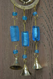 Handmade Ring Hindu Rusty Metal Iron Windchime 12"