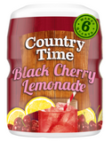 Country Time Black Cherry Lemonade Naturally Flavored Powdered Drink Mix;  18.3 oz Canister