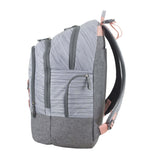 Eastsport Madison Diaper Backpack with Bonus Changing Pad, Gray