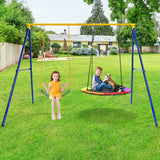 660 LBS Extra-Large A-Shaped Swing Stand with Anti-Slip Footpads