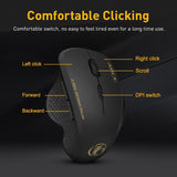 Ergonomic Mouse Wireless Mouse Computer Mouse For PC Laptop 2.4Ghz USB Mini Mause 1600 DPI 6 buttons Optical Mice