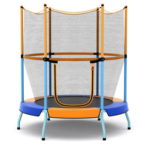 48" Toddler Trampoline with Safety Enclosure Net