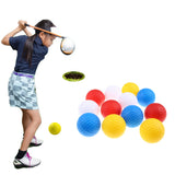 10Pcs Golf Balls PU Foam Elastic Indoor Outdoor Golf Practice Driving Range Children Putting Golf Supplies