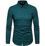 Mens Long Sleeve Slim Fit Shirt