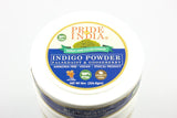 Herbal Indigo Powder - Blue Black - W Gloves 0.5Lb Jar oz