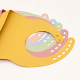 Baby Solid Color Food Grade Silicone Bibs