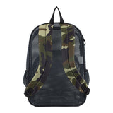 Eastsport Unisex Mesh Bungee Backpack with Padded Shoulder Straps, Graphite & Camouflage