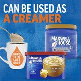 Maxwell House International Vanilla Caramel Latte Cafe Style Beverage Mix, 8.7 oz Canister