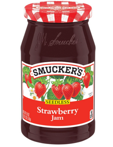 Smucker's Seedless Strawberry Jam;  18 Ounces