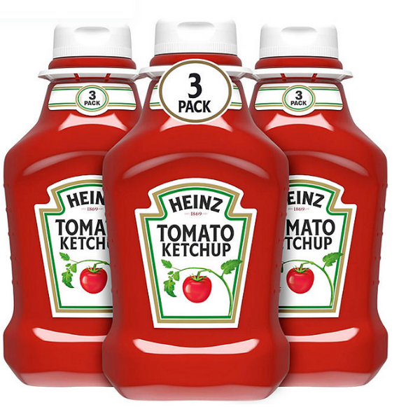 Heinz Original Tomato Ketchup Bottles (44 oz.;  3 pk.)