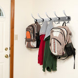 Wall Mount Coat Hook 15 Hooks Stainless Steel Clothes Hangers Rack Robe Hat Towels Hook Coat Rack Hook