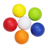 10Pcs Golf Balls PU Foam Elastic Indoor Outdoor Golf Practice Driving Range Children Putting Golf Supplies