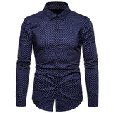 Mens Long Sleeve Slim Fit Shirt