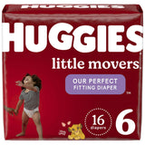 Huggies Little Movers Baby Diapers Size 6;  16 Count