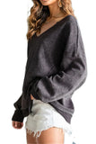 Oversize Dropped Shoulder Long Sleeve T-Shirt