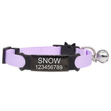 Personalized ID Free Engraving Cat/Dog Collar