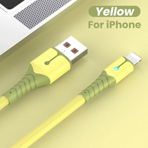 Colorful iPhone Cables