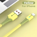 Colorful iPhone Cables